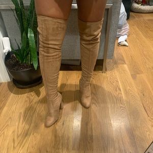 Emotions thigh high boots